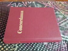LIBRO CONCORDANZA SACRE SCRITTURE CONGREGA TESTIMONI DI GEOVA WATCH TOWER 1989
