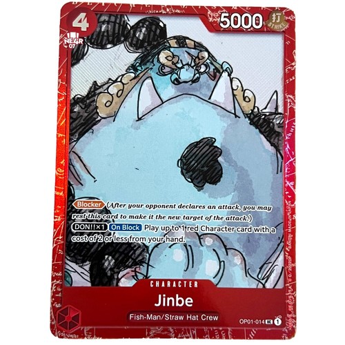One piece card jinbe op01 - one,