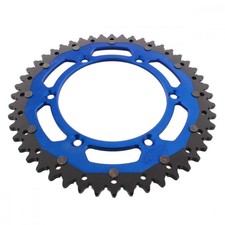 Pignone alluminio blu 48 denti