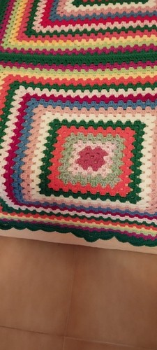 Coperta lana fatta - fatta, mano