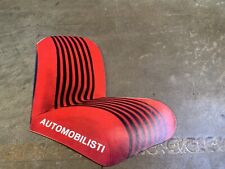 DEPLIANT PUBBLICITARIO VINTAGE REJNA 48° SALONE AUTO TORINO 1966 FODERE SEDILI