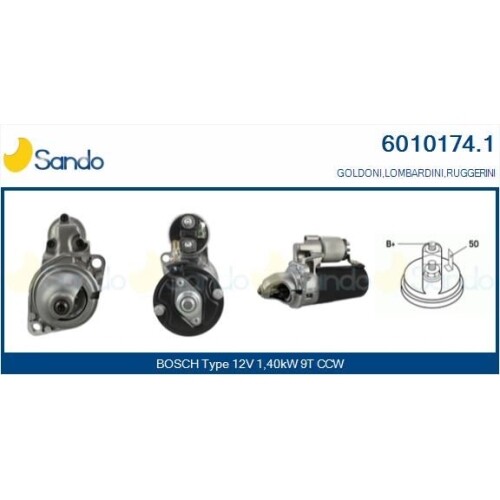 Motorino avviamento sando - motorino,