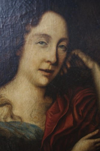 Antico unico grande dipinto