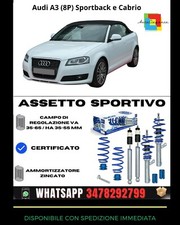 🔥Assetto sportivo per Audi A3 (8P) Sportback/Cabrio 1.9TDi / DSG, 2.0TDi 🔥