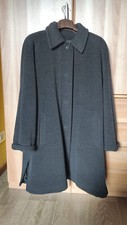 cappotto donna in lana usato - Lanificio Piemontese - nero
