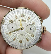 CHRONOGRAPH DELBANA LANDERON 48 OROLOGIO UOMO VINTAGE MOVEMENT WATCH MONTRE UHR