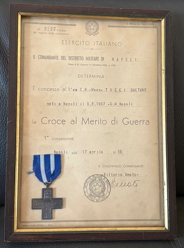 Croce merito guerra - di,
