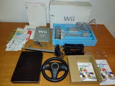Wii Nera Console Mario Kart Nintendo