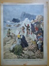 1900 circa-LA DOMENICA DEL CORRIERE-Disegno di A.BELTRAME-SANTA CROCE CAMERINA+