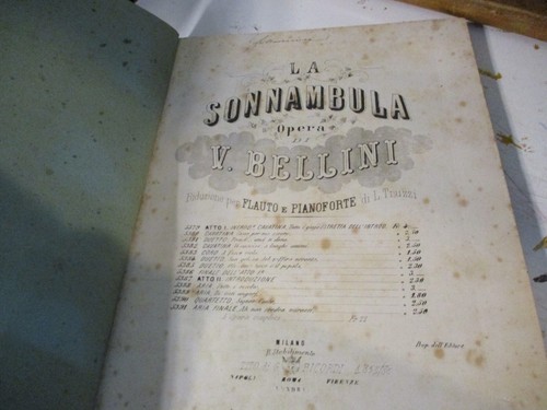 Sonnambula bellini - sonnambula,