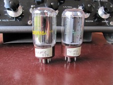 6L6 GB  Sylvania made in   USA  2 valvole Usate USED