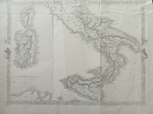 Antica carta italia - antica,