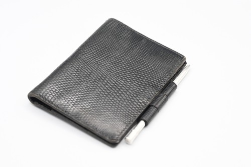 Vintage black hermes pelle - vintage,
