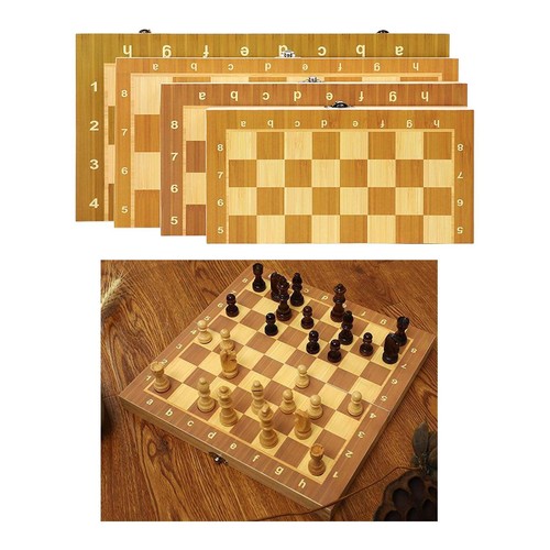 Pieghevole legno set - in,