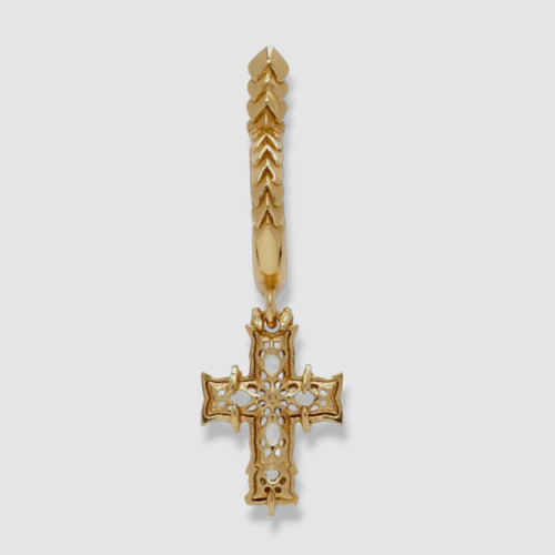 Orecchini croce singola - croce,