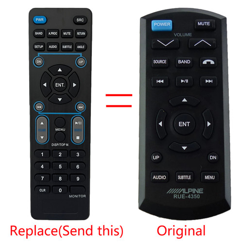 Telecomando per alpine - telecomando,