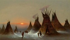 Jules Tavernier: accampamento