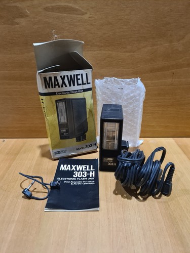 Maxwell electronic flash unit - maxwell,