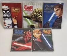 Guerre Stellari Star Wars The Clone Wars Stagione Completa 1-5 Serie Animata DVD