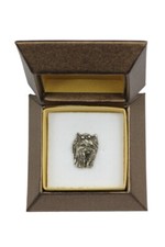 Yorkshire Terrier I - Hundebrosche IN Confezione Regalo,Elegante Spilla,Revers