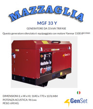GenSet GENERATORE DIESEL MGF