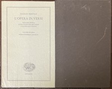 Montale Eugenio L'opera in