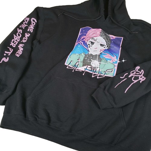 Felpa con cappuccio lil peep - felpa,