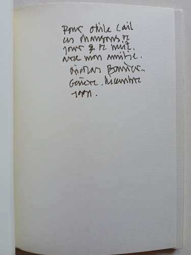 Nicolas bouvier dehors - le, et