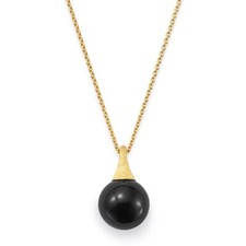 Collana con ciondolo in onice