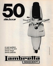 Pubblicita 1969 lambretta 50 - 1969,
