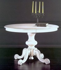 1TAVOLO DA PRANZO TONDO IN