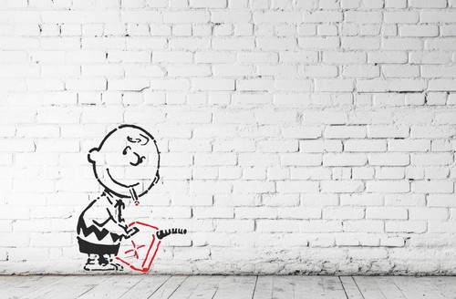 Stencil charlie brown - stencil,