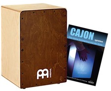 Meinl Snarecraft Cajon 80 mandorla set betulla 2x rullante basso scuola spartiti