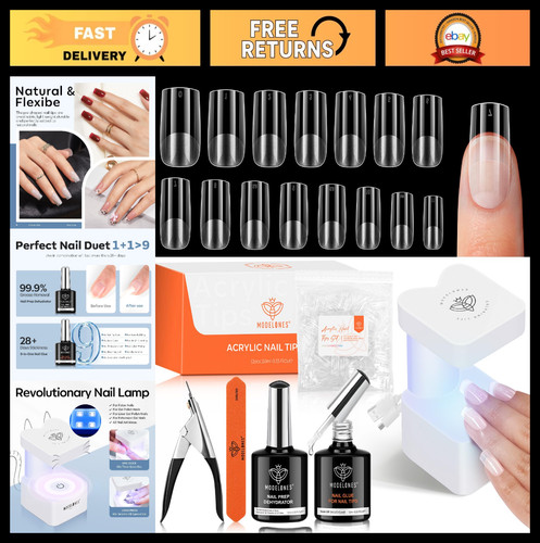 Nail gel kit with - with, sizes