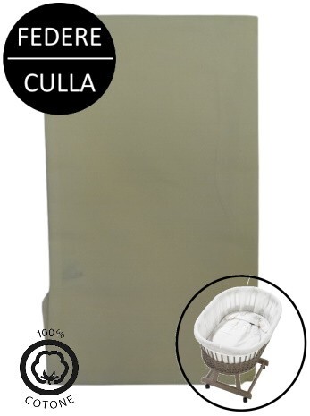 Federe culla baby boom giallo - federe,