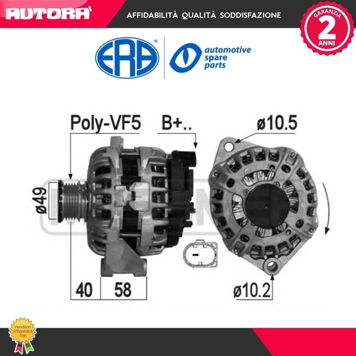 209264 alternatore 140 ampere - alternatore,