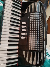 fisarmonica excelsior 120 bassi,5/3,nera.