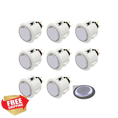 Qanba 8pz pulsanti led - 8pz, arcade