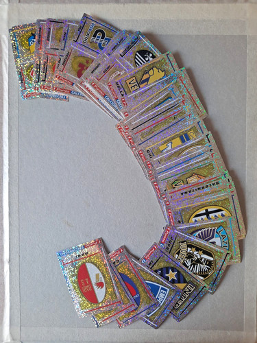 Set completo panini calciatori - set,