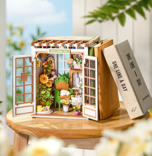 Rolife book nook kit - kit, te