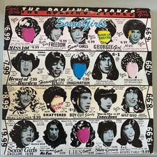 Rolling Stones "Some Girls" Vinyl Record  1978 Atlantic COC39108