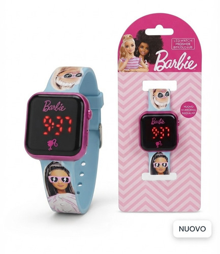 Barbie orologio digitale led - -,
