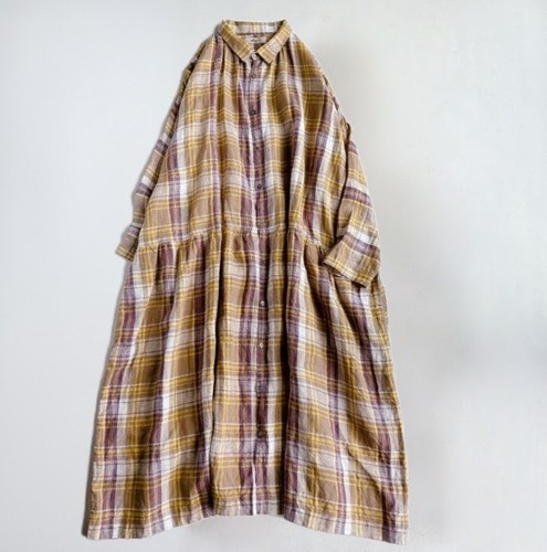 Abito camicia lungo oversize