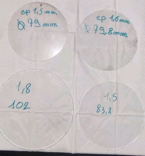 Verre plat pour - plat,