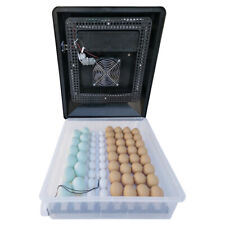 INCUBATRICE EM60 AUTOMATICA PER 60 UOVA GALLINA CON GIRAUOVA A RULLI 220V