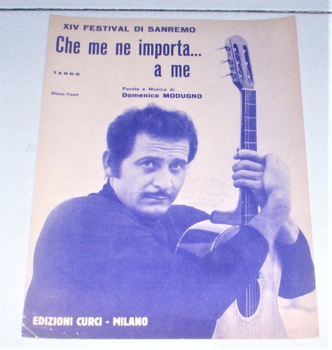 Spartito domenico modugno che - spartito,