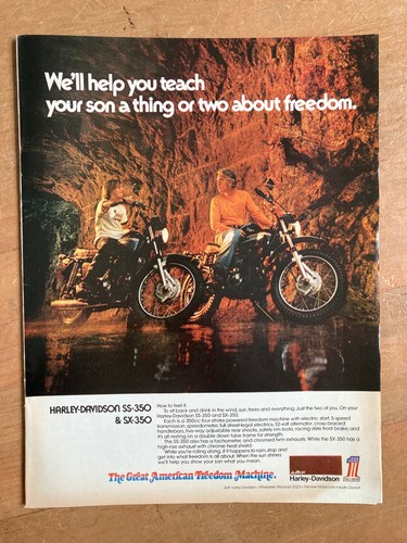 Pubblicità stampa moto
