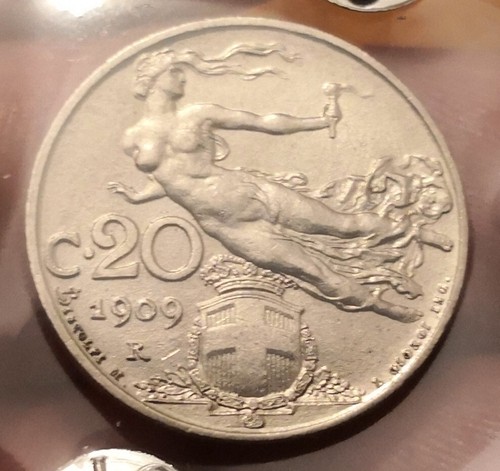 Centesimi 1909 libertà - centesimi,