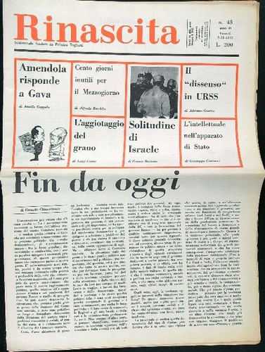 Rinascita 1973 - 43/1973, aa.vv.