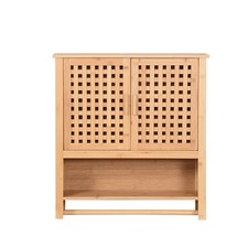 Pensile in bambù stile rattan